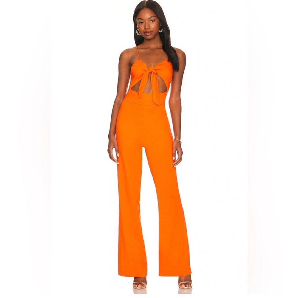 NWT Lita by Ciara Elegant Orange Women's Jumpsuit